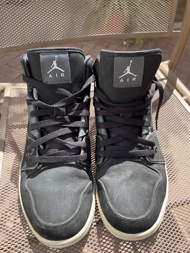 Tenis Jordan 1 Flight 2 Casual Black Talla 10 Us. 8 Mx (Usado)
