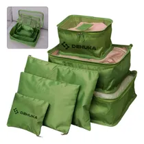 Comprar Set Organizador de Viaje 6 en 1 - Estuches para Ropa y Neceser - Dehuka