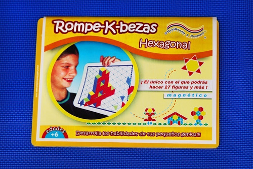 Rompecabezas Tablero Hexagonal Magnético Juegos Mesa Niños