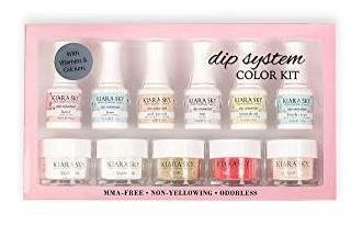 Esmalte De Uñas - Kiara Sky Dipping Powders Essentials Kit. 