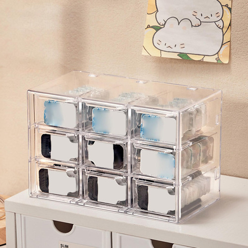 Mini Cajón Organizador Para Escritorio Para 9 Cajones