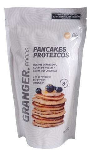 Pancakes Proteicos Vainilla Sin Azúcar Granger X6 U.