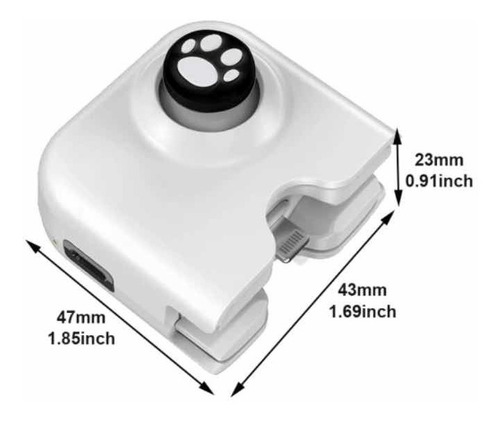 Mini Joystick Ergonómico Controlador Juego Portátil