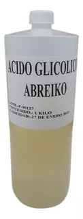 Acido Glicolico Al 70% Liquido 1 Kilo Tipo de piel Cualquier tipo de piel