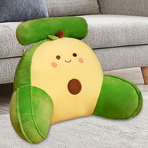 Cojín De Respaldo De Silla De Felpa Cojín De De Aguacate