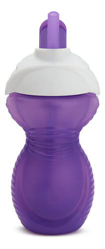 Copo C/ Canudo Click Lock Roxo 266ml Munchkin 15424h