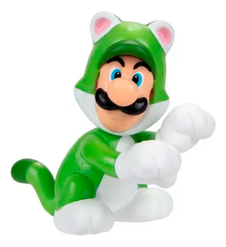 Boneco Cat Luidi Super Mario Candide 6cm 3+ 3001