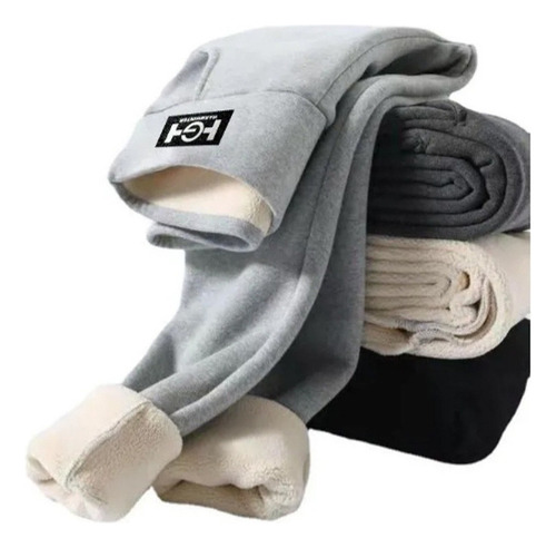 W Kit 2 Pantalones De Forro Polar Elástico Térmico Para