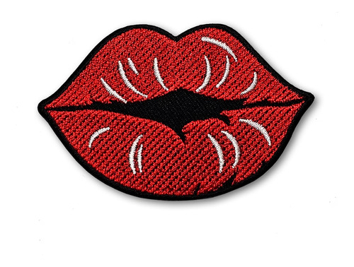 Patchdeedee Sexy Labios Rojos Bonitos Beso Niñas Señora B.