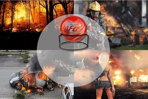 Extintor De Fuego Instantáneo Esfera Contra Incendio Portáti