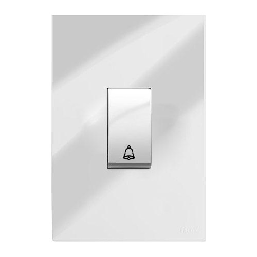 Interruptor Pulsador Campainha Retangular Gloss 4x2 - B.lux