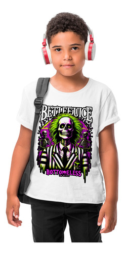 Playera De Manga Corta Con Estampado Beetlejuice T-shirts