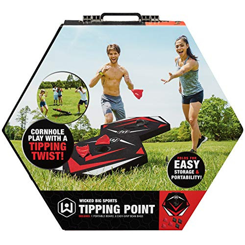 Punto De Inclinación, Juego De Cornhole Portátil Un G...
