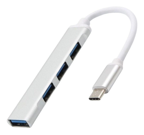 Zapatilla Usb-c Prolongador 4 Puertos Usb Hub 3.0 O6 U8 N2