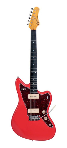 Guitarra Tagima Woodstock Tw-61 Tw61 Jaguar Fiesta Red