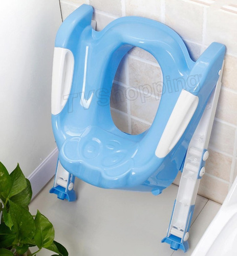 Studdies Potty Con Escalera Color Azul Para Bebé