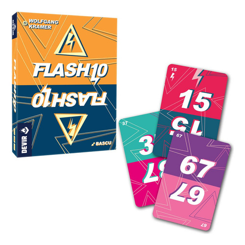 Jogo de tabuleiro Devir Flash 10 em espanhol