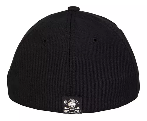 Gorra negra lisa de béisbol (8400002)