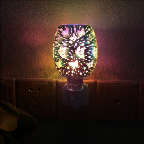 Enchufe Eléctrico Led Aroma Difusor Lámparas Cera Derretir