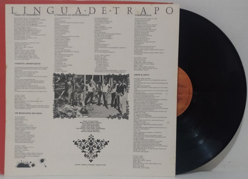 Lp - Lingua De Trapo - Como É Bom Ser Punk - C/ Enc - 1985 (Usado)