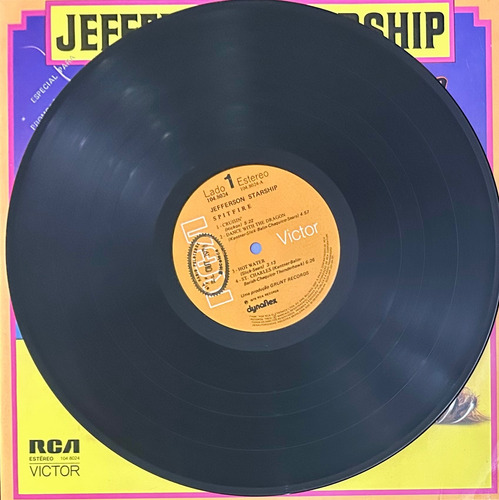 Lp Ufo Obsession + Brinde Jefferson Starship Spitfire Estandar (Usado)