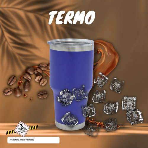 Termo De Acero Inoxidable 30 Oz Varios Colores