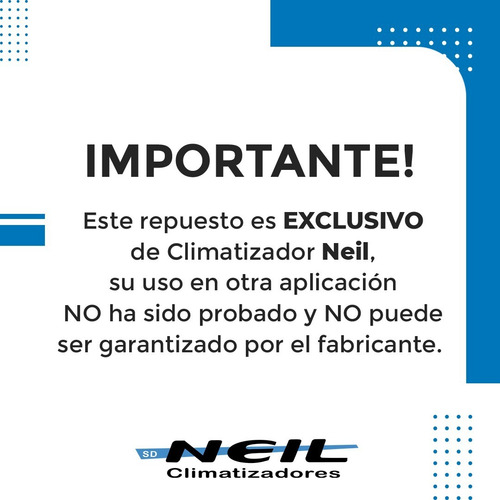 Imagen 6 de 6 de Deposito De Agua 16litros - Repuesto Climatizadores Neil