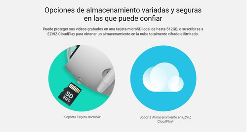 Imagen 7 de 10 de Camara Seguridad Ip Wifi 3k 5mp Ezviz H3 Full Color Exterior