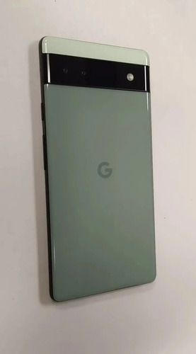 Google Pixel 6a 128 Gb Verde Salvia 6 Gb Ram + Accesorios Verde Claro (Usado)