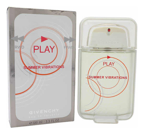 Play Summer Vibrations Givenchy 100ml Lacrado Raridade