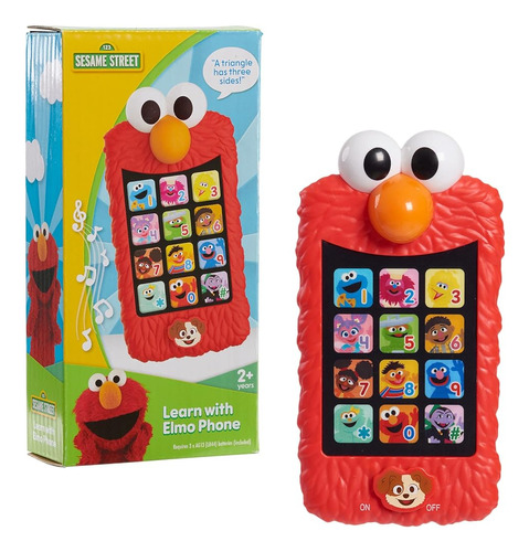 Sesame Street Aprende Con Elmo Pretend Play Phone, Aprendiza
