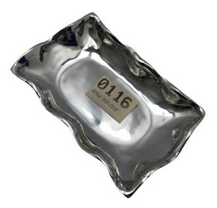 Bandeja Batea Malory Rectangular 254a Pewter 0116 Xavi