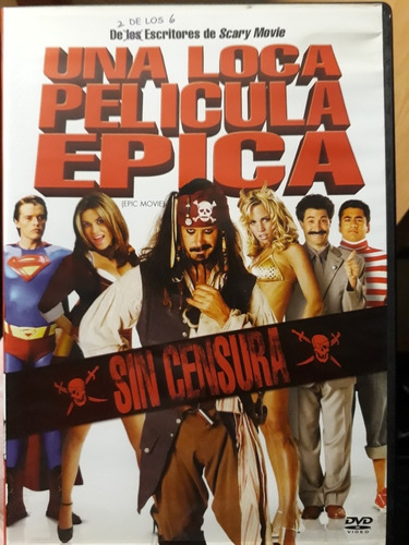 Una Loca Pelicula Epica Sin Censura Dvd Original