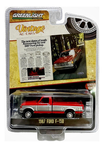 Greenlight 1987 Ford F-150 1:64