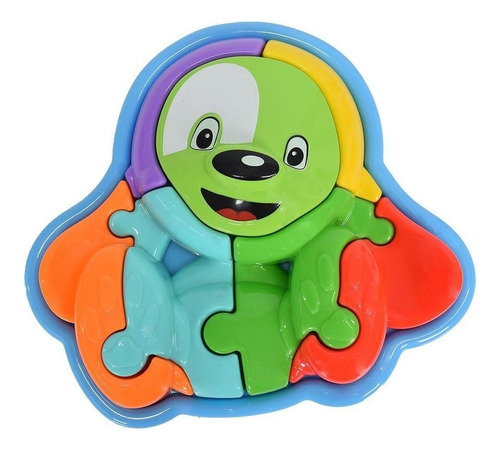 Rompecabezas 3d Cachorro Calesita Perrito Encastre Puzzle 