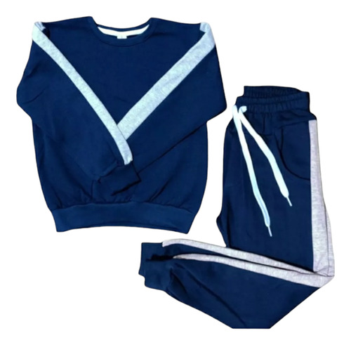 Conjunto Jogging Buzo Y Pantalón Frizado Para Nenes Premium