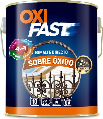 Esmalte Convertidor Oxido 4 En 1 Grafito Oxifast Belco 900ml