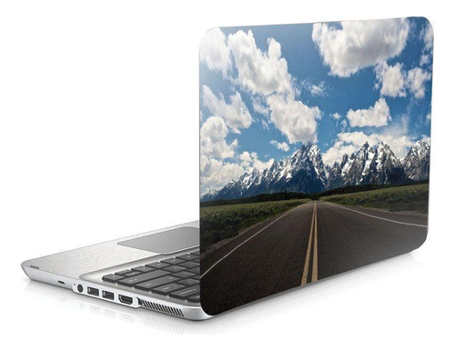 Skin Adesivo Para Notebook 14 Estrada Road Montanhas D11