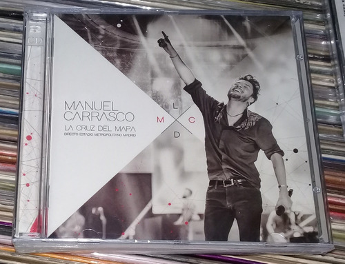 Manuel Carrasco La Cruz Del Mapa Vivo Cd+dvd Nuevo Kktus