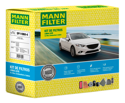 Kit Filtros Hyundai Hb20 1.0 12v 2012 A 2022 Sp110684 