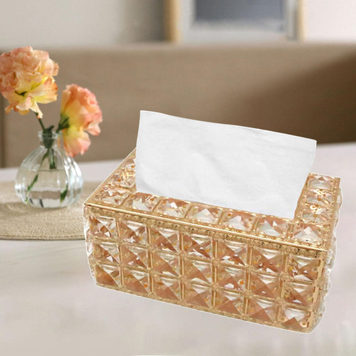 Servilletero Rectangular Con Cubierta De Caja De Pañuelos