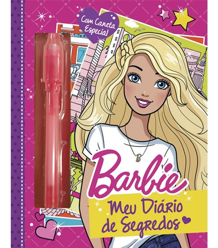 Barbie - Meu diário de segredos: Com caneta especial, de Cultural, Ciranda. Série Diários Ciranda Cultural Editora E Distribuidora Ltda., em português, 2017
