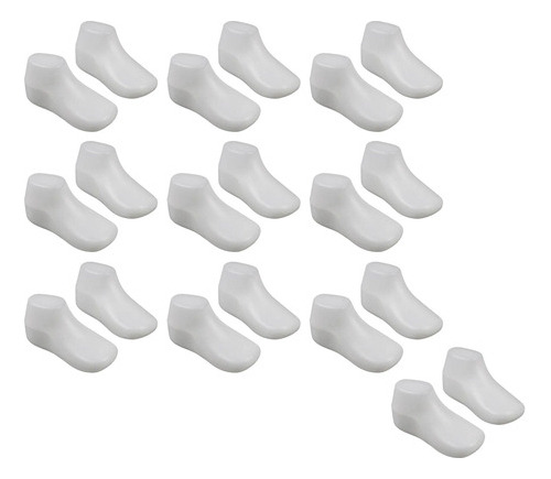 10 Pares De Zapatos De Plástico Con Forma De Pies De Bebé Co