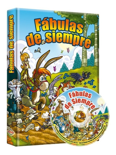 Fábulas De Siempre Dvd - Libro De Aprendizaje - Español