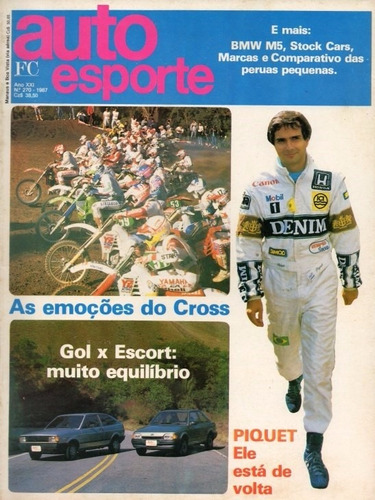 Auto Esporte Nº270 Gol Escort Nelson Piquet Belina Parati