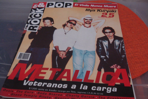 Revista Rock And Pop Num 25 Metallica