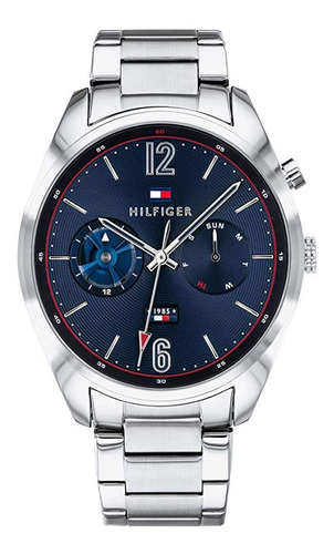 Reloj Tommy Tmy1791551 Plateado Hombre