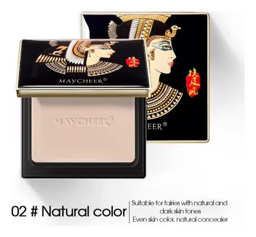 Polvo Facial Corrector Matificante. Cosmetico Coreano Natural