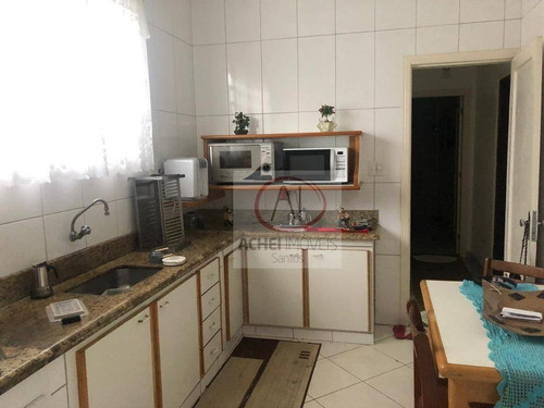 Imagem 6 de 14 de Casa Térrea Com 2 Dormitórios, 2 Banheiros, 2 Vagas De Garagem, Com Edicula, À Venda, 165 M² Por R$ 620.000,00 - Marapé - Santos/sp - Ca1680