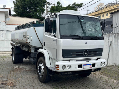 Mb 1718 Caminhão Tanque 10.000 Litros 4 Bocas Sistema Boton